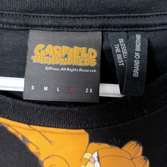 THE Hundreds x Garfield Mood All Over Print t shirt top - Picture 6 of 7